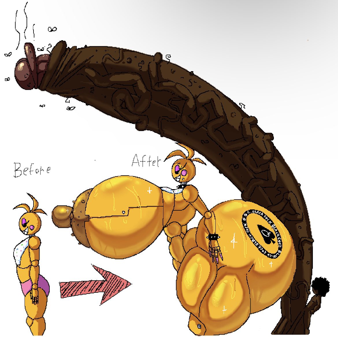 Toy Chica (Fnaf) Rule 34 Image