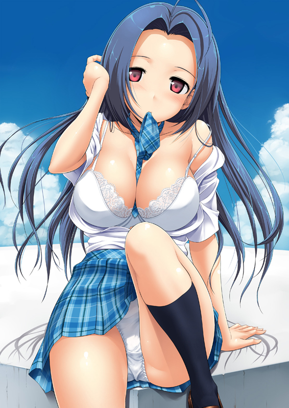 Miura Azusa (Idolmaster) Rule 34 Image