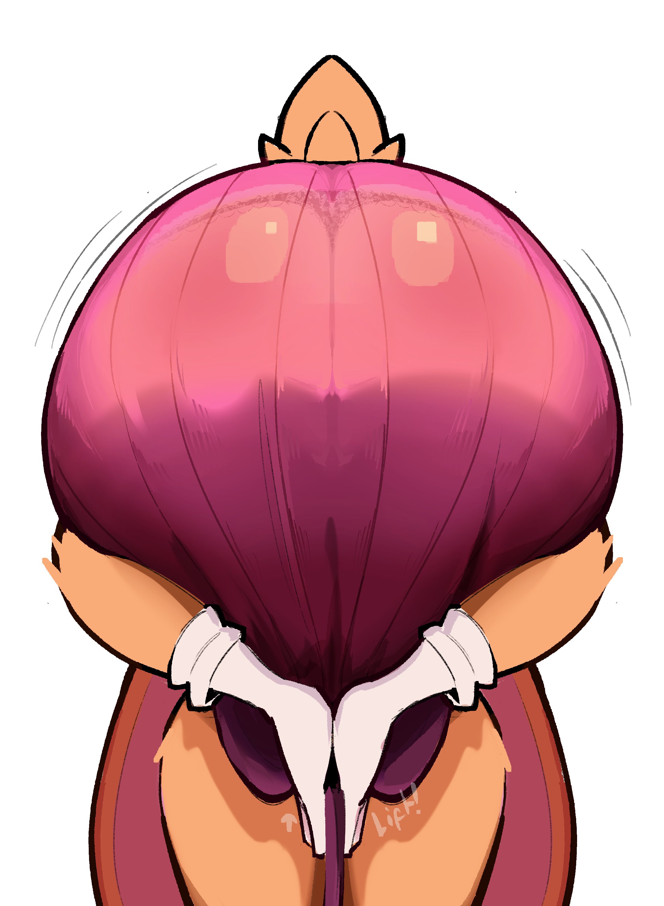 1girls, ass, ass focus, big ass, huge ass, pantylines, postpluvial, praise da booty (meme), sega, sonic (series), sonic the hedgehog (series), string panties, tagme, tail, underwear visible through clothing, vanilla the rabbit, white gloves