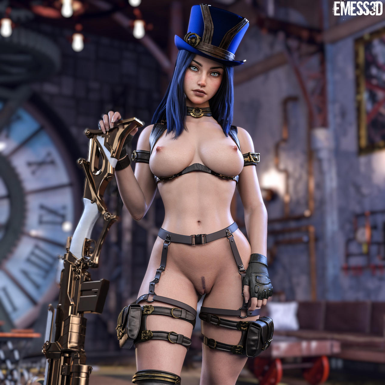 1girls, 3d, ass, big ass, big breasts, bottom heavy, breasts, bust, busty, caitlyn kiramman, chest, curvaceous, curvy, curvy figure, digital media (artwork), emess3d, female, female focus, hips, hourglass figure, huge ass, huge breasts, human, large ass, large breasts, league of legends, legs, light skin, light-skinned female, mature, mature female, riot games, slim waist, thick, thick hips, thick legs, thick thighs, thighs, top heavy, voluptuous, waist, wide hips