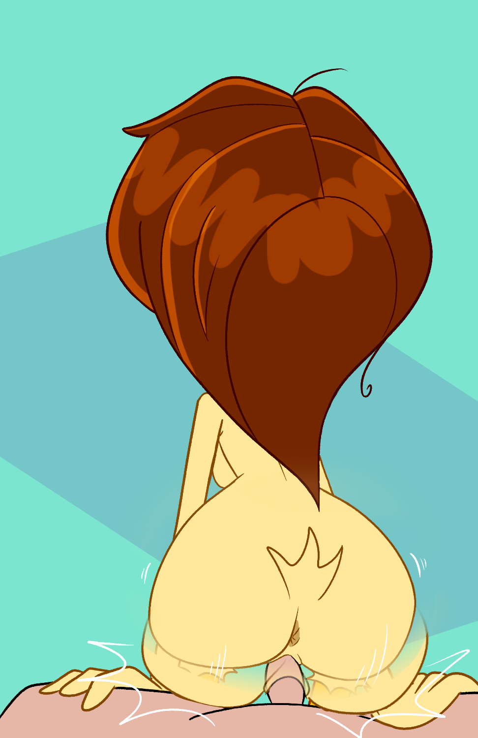 2024 anatid anseriform anthro anthro_penetrated anus ass avian bird breasts breasts_from_behind brown_hair cartoon_network cowgirl_position digital_drawing_(artwork) digital_media_(artwork) duck duo female from_behind_position from_front_position hair hi_res human human_on_anthro human_penetrating human_penetrating_anthro impstripe interspecies looney_tunes male male/female mammal motion_blur motion_lines motion_outline on_bottom on_top penetration rear_view sex shaded shaved_crotch simple_background simple_shading tagme tail tan_body the_looney_tunes_show tina_russo vaginal_penetration warner_brothers