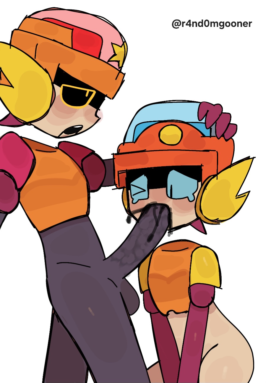brawl stars, gay, gay sex, incest, larry (brawl stars), lawrie (brawl stars), mlm, penis, robot, twincest