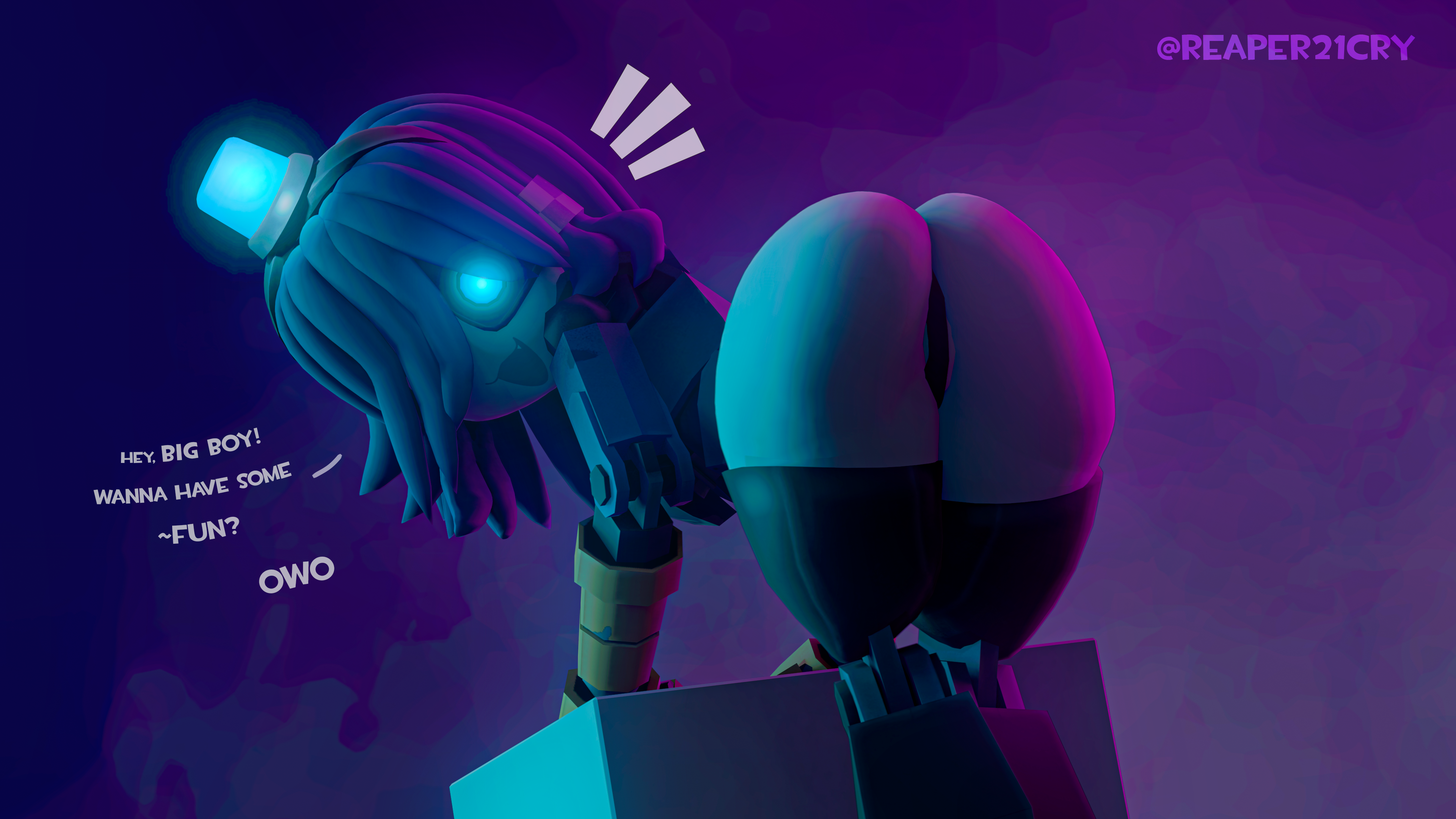 1girls, 3d, 3d (artwork), alternate version available, asking for it, asking for sex, ass focus, big ass, big butt, black panties, blue hair, clothed, clothed female, female, female focus, female only, glow, glowing eyes, hair over one eye, hi res, high resolution, highres, inviting to sex, looking at viewer, looking back, mimi sentry, owo, panties, panties only, reaper21cry, rear view, robot, robot girl, robot humanoid, smoke, solo, solo female, solo focus, source filmmaker, source filmmaker (artwork), talking to viewer, team fortress 2, text, thick, thick thighs, voluptuous, voluptuous female, white body