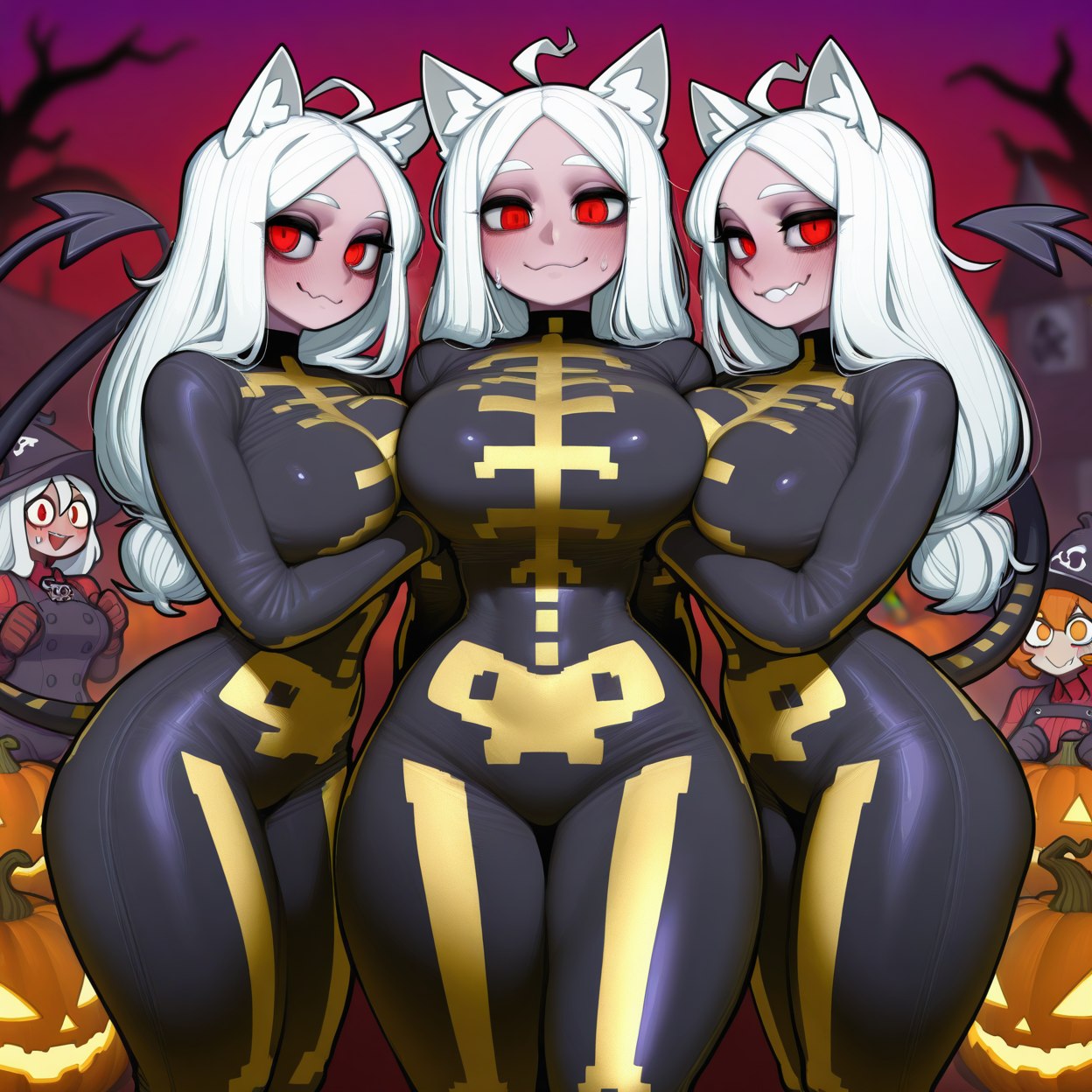 Cerberus (Helltaker) Rule 34 Image
