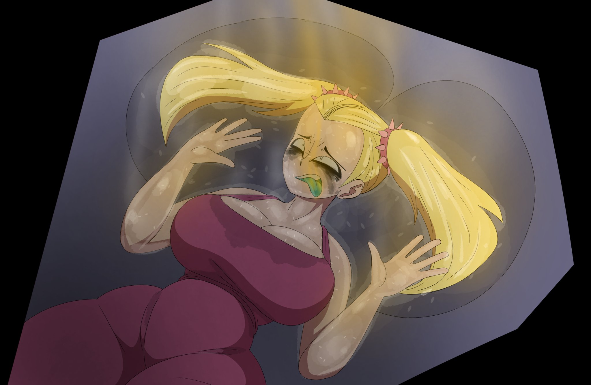 2girls, ass, big ass, blonde hair, facesitting, fart, fart fetish, fat ass, female, femdom, femsub, huge ass, mrwastemaster, smelly, smelly ass, stink fumes, stinky, stinky ass, sweat, sweaty, sweaty ass, thick thighs, twintails, victoria (mrwastemaster), wasteblast (mrwastemaster)