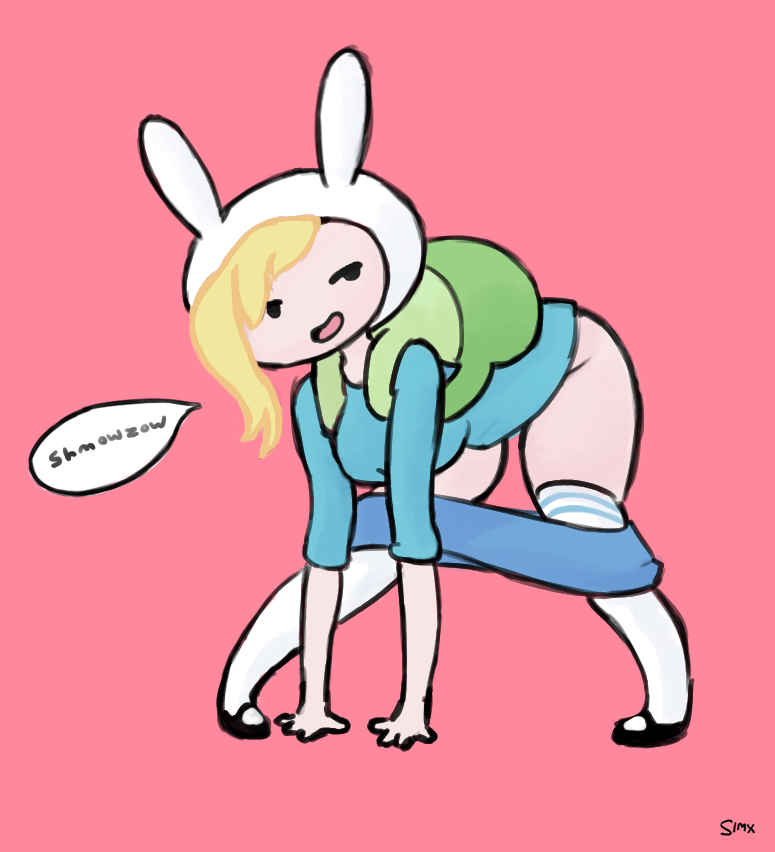 adventure_time backpack bag female female_only fionna_the_human_girl human presenting simx tagme thighhighs