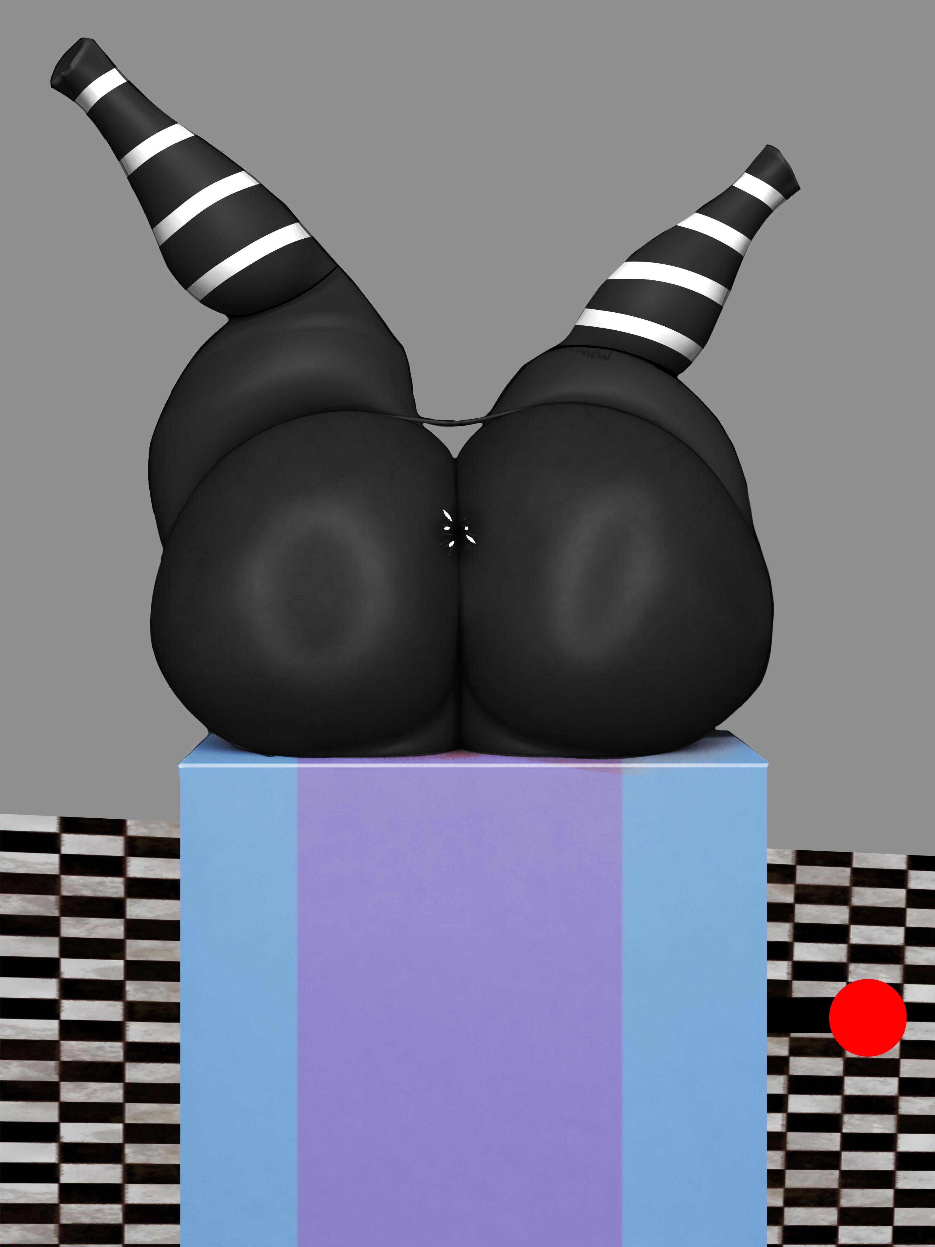 1girls, ass, ass up, big ass, box, bubble ass, bubble butt, busty, dat ass, dumptruck ass, dumptruck butt, enormous ass, fat ass, female, female only, five nights at freddy's, five nights at freddy's 2, giant ass, gift, gigantic ass, hand on hip, huge ass, hyper ass, large ass, massive ass, noirfantasy3d, plump thighs, puppet (fnaf), solo, stuck, thick ass, thick thighs, thighs, thunder thighs, upside-down, voluptuous, voluptuous female