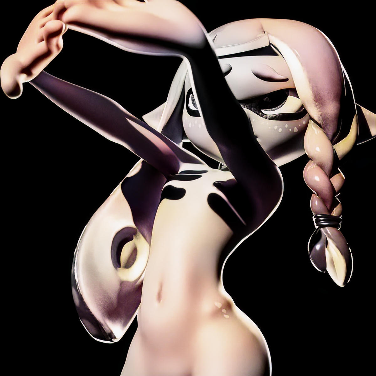 Inkling (Splatoon) Rule 34 Image