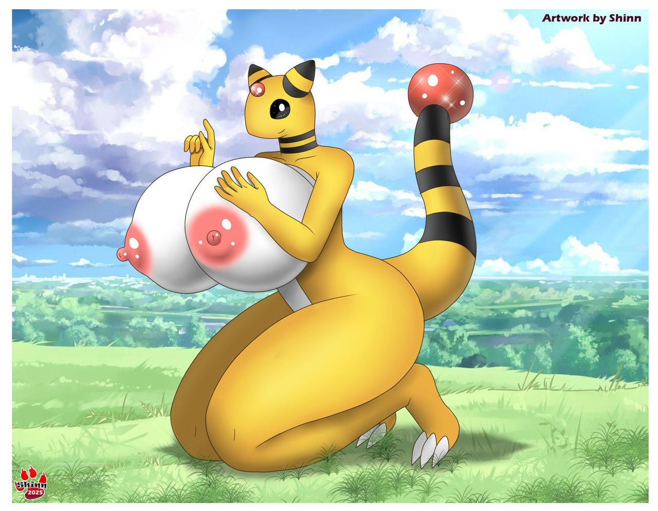 Ampharos (Nintendo) Rule 34 Image