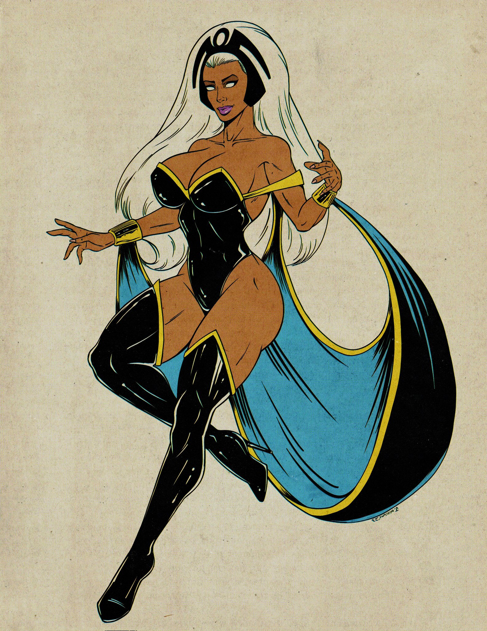 1girls, african, african female, ass, big ass, big breasts, breasts, brown body, brown skin, brown-skinned female, bust, busty, chest, curvaceous, curvy, curvy figure, dark skin, dark-skinned female, digital media (artwork), female, hips, hourglass figure, huge ass, huge breasts, jaywilliamzart, large ass, large breasts, legs, marvel, marvel comics, mature, mature female, mutant, mutant (marvel), ororo munroe, slim waist, storm (x-men), thick, thick hips, thick legs, thick thighs, thighs, voluptuous, waist, white hair, wide hips, x-men