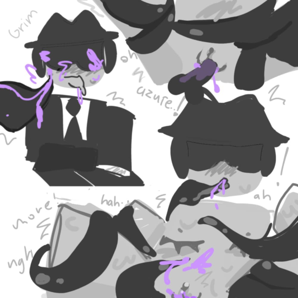 artist request, azure (forsaken), blocky body, chance (forsaken), cuntboy, forsaken (roblox), gambling, intersex, male, male/male, pubic hair, pussy, roblox, roblox game, robloxian, source request, tagme, vaginal penetration