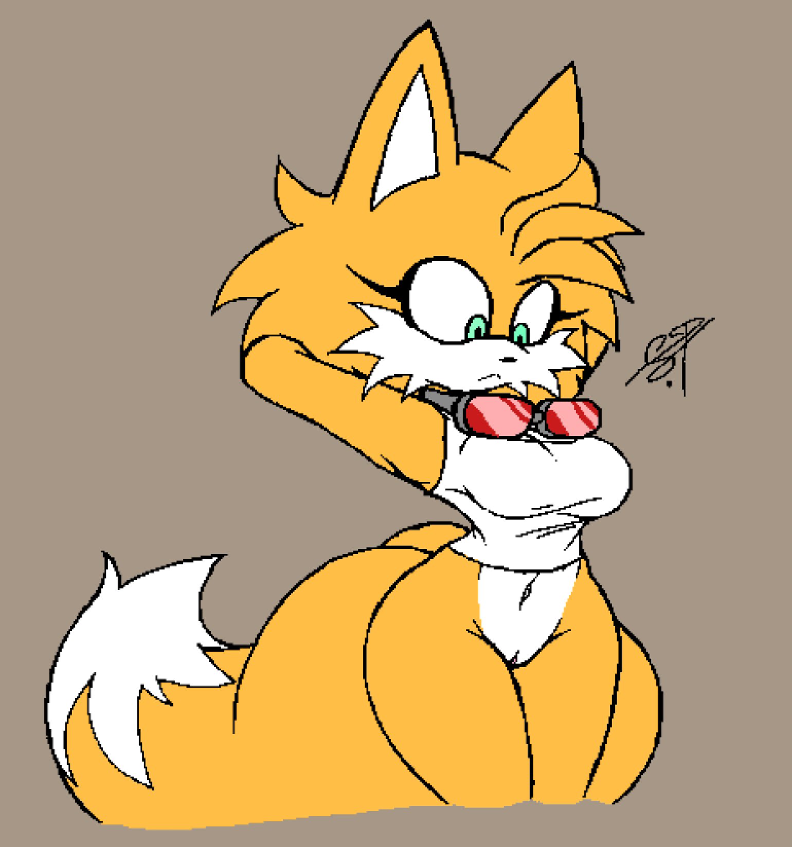 alternate version available, color, digital art, female, sonic (series), tails the fox, tailsko, tastefulanatomy