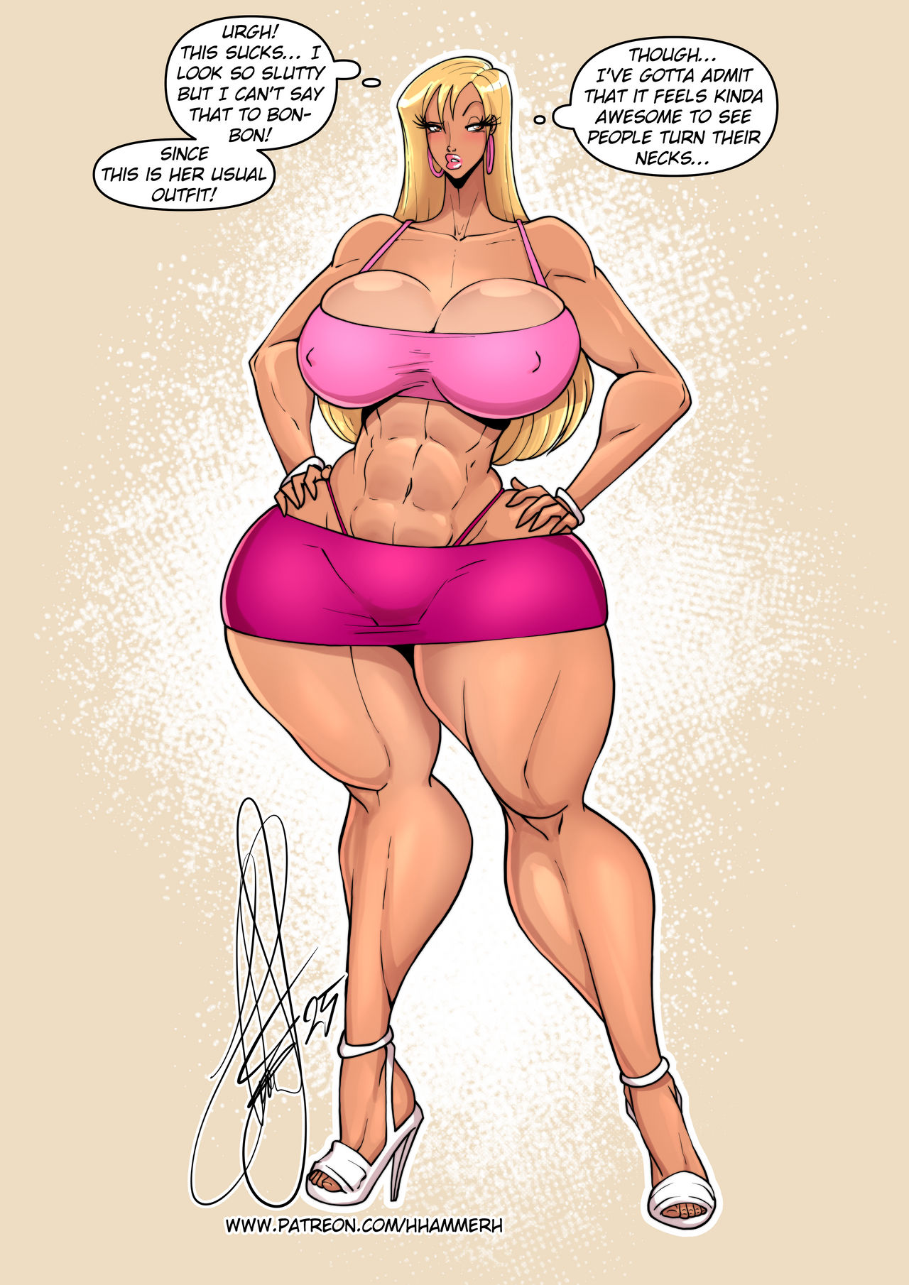 1girls, ass, ass bigger than head, big ass, big breasts, big thighs, breasts, breasts bigger than head, bubble butt, bust, busty, chest, curvaceous, curvy, curvy figure, digital media (artwork), disney, enormous ass, enormous breasts, enormous thighs, fat ass, female, gigantic ass, gigantic breasts, gigantic thighs, henrik-drake, hhammerh, hips, hourglass figure, huge ass, huge breasts, huge thighs, kim possible, large ass, large breasts, large thighs, legs, light skin, light-skinned female, massive ass, massive breasts, mature, mature female, ron stoppable, round ass, rsahnp, rule 63, slim waist, sole female, solo, solo female, thick, thick ass, thick hips, thick legs, thick thighs, thighs, thighs bigger than head, veronica stoppable, voluptuous, waist, wide ass, wide hips, wide thighs