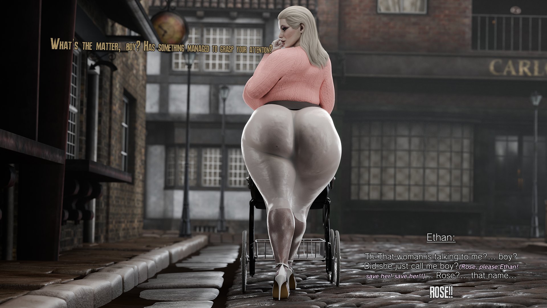 1boy, 1girls, 3d, ass, bbw, big ass, big breasts, big thighs, bigger female, bottom heavy, breasts, bust, busty, capcom, chubby, chubby female, curvaceous, curvy, curvy figure, enormous ass, enormous breasts, enormous thighs, ethan winters, fat ass, female, gigantic ass, gigantic breasts, gigantic thighs, height difference, hips, huge ass, huge breasts, huge thighs, hyper ass, hyper thighs, large ass, large breasts, large thighs, larger female, light skin, light-skinned female, light-skinned male, male, massive ass, massive breasts, massive thighs, mature, mature female, milf, mommy, mother miranda (resident evil), offscreen character, offscreen male, pale skin, pale-skinned female, pervertmuffinmajima, plump, plump ass, plump breasts, plump thighs, plus size, plus-size, resident evil, resident evil 8: village, short male, size difference, slim waist, tall female, taller female, thick, thick ass, thick hips, thick legs, thick thighs, thighs, top heavy, voluptuous, waist, wide ass, wide hips, wide thighs