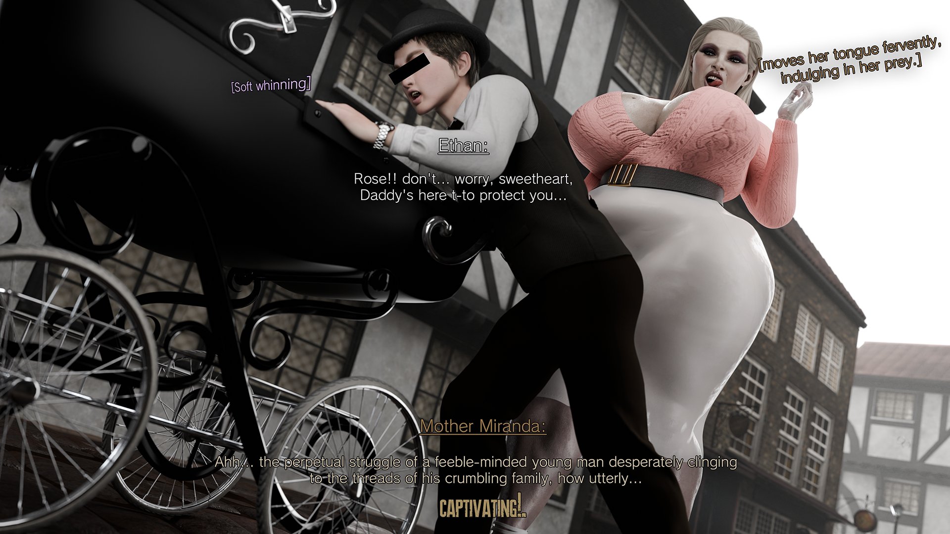 1boy, 1girls, 3d, ass, bbw, big ass, big breasts, big thighs, bigger female, bottom heavy, breasts, bust, busty, capcom, chubby, chubby female, curvaceous, curvy, curvy figure, enormous ass, enormous breasts, enormous thighs, ethan winters, fat ass, female, gigantic ass, gigantic breasts, gigantic thighs, height difference, hips, huge ass, huge breasts, huge thighs, hyper ass, hyper thighs, large ass, large breasts, large thighs, larger female, light skin, light-skinned female, light-skinned male, male, male/female, massive ass, massive breasts, massive thighs, mature, mature female, milf, mommy, mother miranda (resident evil), pale skin, pale-skinned female, pervertmuffinmajima, plump, plump ass, plump breasts, plump thighs, plus size, plus-size, resident evil, resident evil 8: village, short male, size difference, slim waist, tall female, taller female, thick, thick ass, thick hips, thick legs, thick thighs, thighs, top heavy, voluptuous, waist, wide ass, wide hips, wide thighs