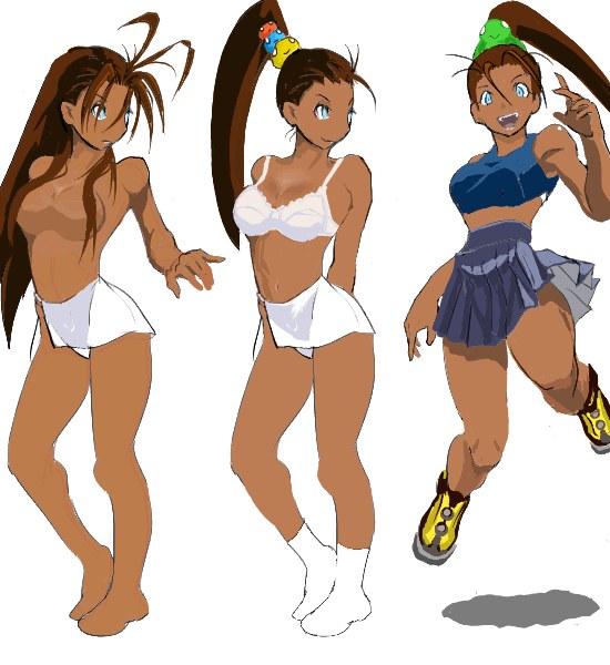 dark-skinned_female female female_only pullum_purna solo street_fighter_ex tagme