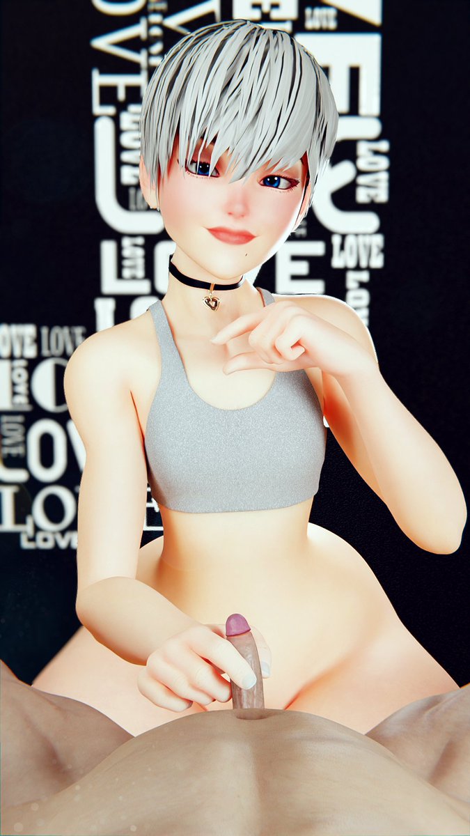 2boys, 3d, aineksfm, blue eyes, bottomless, erect penis, erection, femboy, gay, handjob, male, male only, micropenis, nier, nier: automata, nude, nude male, penis, pov, short hair, small penis, small penis humiliation, thick, thick thighs, trap, white hair, yaoi, yorha 9s