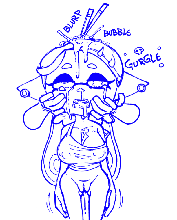 balls ballsack big_breasts big_penis bottomless cock cum cum_in_eye cum_in_eyes cum_in_mouth cum_in_nose cum_inside cum_leaking cum_leaking_out_of_mouth cum_leaking_out_of_nose cum_on_breasts dead dead_eyes death dick excited excited_female excited_for_sex gore happy head_penetration hexanne inkling inkling_girl onomatopoeia pain penis pierced_ears piercing piercings pussy shirt shirt_only skull_fucking snuff splatoon splatoon_(series) vagina veiny_penis wound wound_fucking wound_penetration