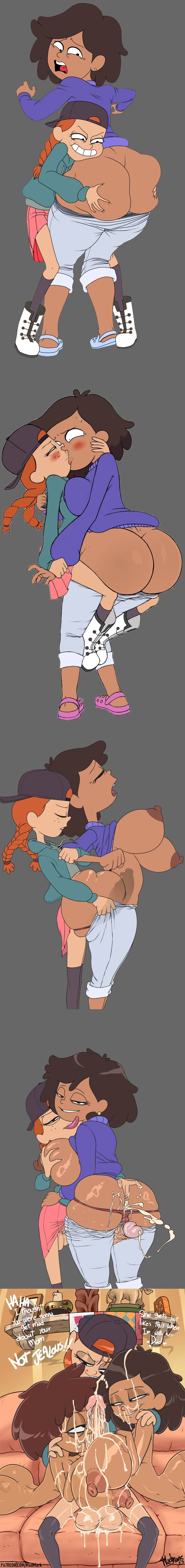 1futa, 2girls, adult and teenager, after anal, after sex, age difference, amphibia, amphibia (series), anal, anal fingering, anne boonchuy, areolae, arm grab, ass, backwards baseball cap, balls, big ass, big breasts, big butt, big hips, big penis, bite marks, biting lip, bodily fluids, bottomless, braided twintails, brat, bratdom, breast grab, breasts, breasts out, brown eyes, brown hair, bully, bully and victim, cheating, cheating wife, chocolate and vanilla, clothed, clothed sex, clothing, collaborative paizuri, comic, corrupting youth, cucked by futa, cucked by mother, cuckold, cum, cum between breasts, cum drip, cum in ass, cum inside, cum on ass, cum on body, cum on breasts, cum on face, cum over eye, cum overflow, cumshot, dark brown hair, dark skin, dark-skinned female, dialogue, disney, disney channel, dominant, dominant futa, double chocolate, double paizuri, dubious consent, duo, earrings, edit, ejaculation, erection, eyebrows, facial, fat ass, female, fingering, from behind, from behind position, functionally nude, futa on female, futanari, ginger, ginger hair, half-closed eyes, hat, hi res, huge ass, huge breasts, huge cock, human, implied incest, internal view, interracial, intersex, jealous, kissing, large ass, large breasts, large filesize, large penis, leaking cum, licking, licking face, light skin, light-skinned futa, long hair, looking at penis, looking back, looking pleasured, madmark, maggie, maggie (amphibia), married female, milf, mom with bully, mostly clothed, mostly nude, mother and daughter, mrs. boonchuy, netorare, nipples, ntr, nude, older female, older female and younger female, older female and younger futa, open mouth, orange hair, oum boonchuy, oyakodon, paizuri, panties, parent and child, patreon, penis, penis silhouette, red hair, secretly loves it, sex, simple background, sitting, size difference, skindentation, skirt, small but hung, small dom big sub, smiling, smirk, standing, standing doggy style, standing sex, straight hair, suspension, teenage female, teenage futa, teenager, teenager on teenager, text, thick ass, thick penis, thick thighs, thigh sex, third-party edit, threesome, tired, tired eyes, tongue, tongue out, twin braids, twintails, uncensored, voluptuous teenager, wide hips, x-ray, young, younger dom older sub, younger futa, younger penetrating older