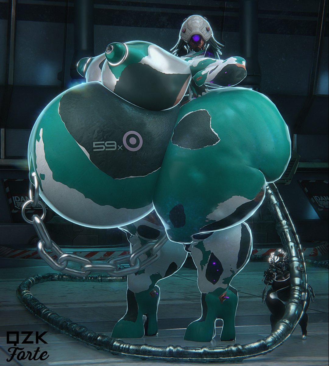 bbw, big breasts, breasts, cleavage, female, huge breasts, irona (qzk forte), ivara (warframe), macro, nipples, overweight, pregnant, qzk forte, solo, tagme, thick thighs, warframe, weight gain, wide hips