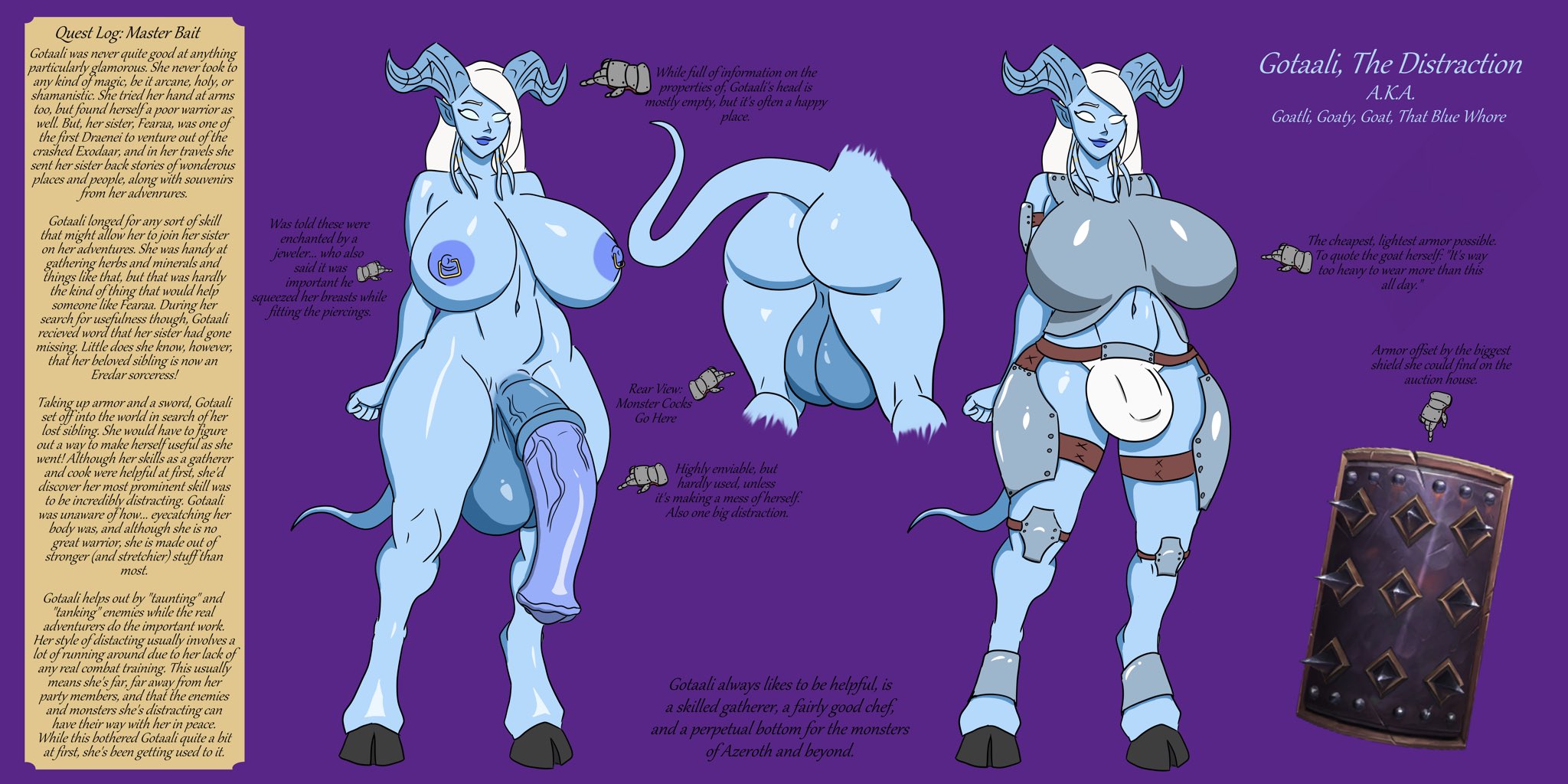 1futa, canon futa, draenei, draenei futa, futa only, futanari, gotaali (oc), horsecock, horsecock futa, horsecock futanari, hugsalright, monster girl, warcraft, world of warcraft