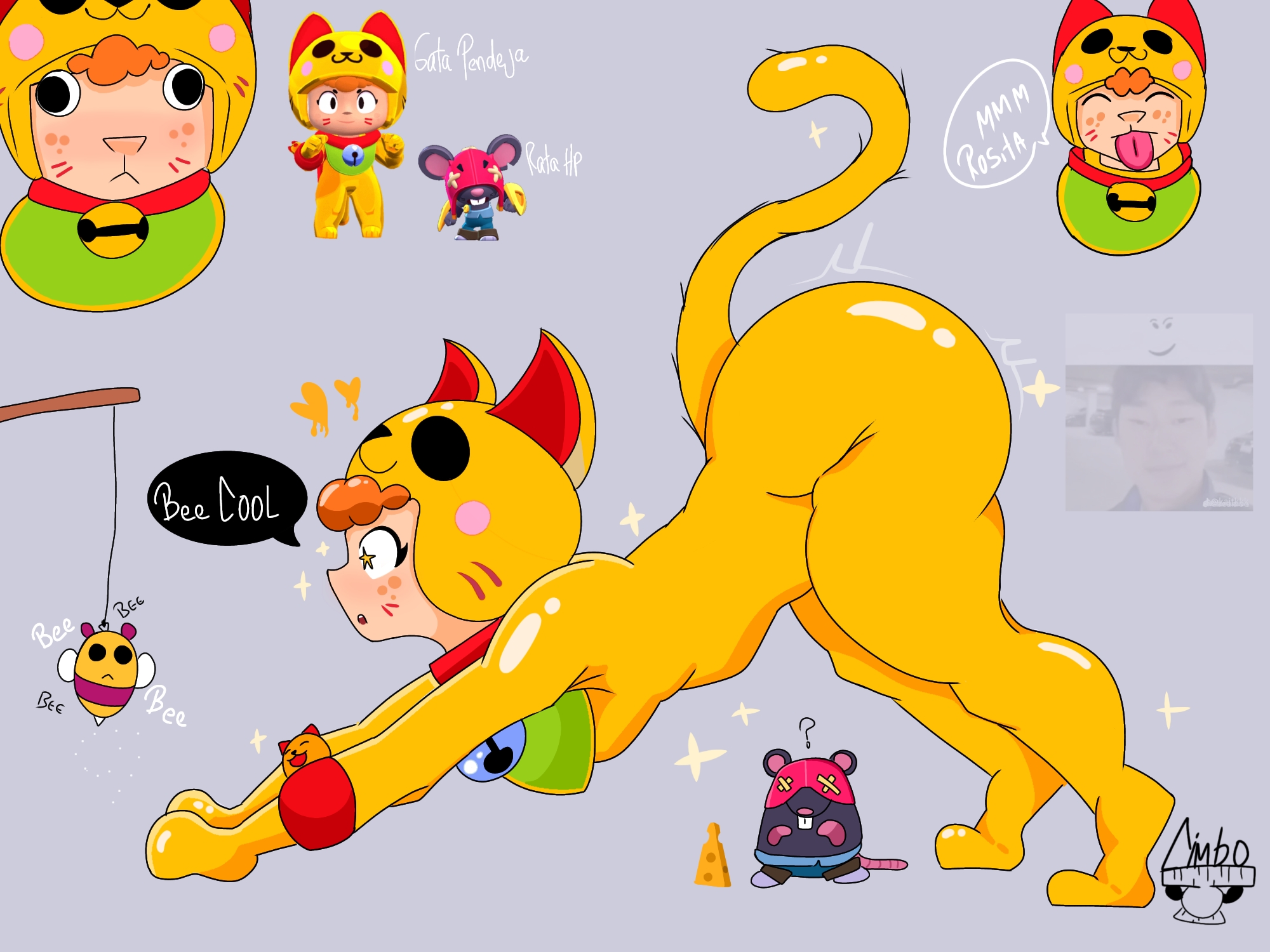 bea (brawl stars), beach, big ass, big thighs, brawl stars, cat girl, chimbo tieso, curipapus genericos, gold neko bea (brawl stars), moe (brawl stars), neko bea (brawl stars), sexy, sexy pose
