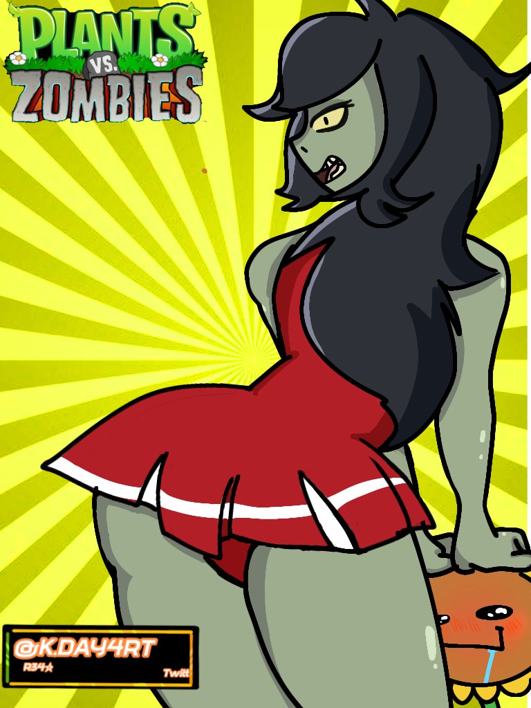 1girls anthrofied ass breasts breasts cheerleader cheerleader_zombie female flora_fauna plants_vs._zombies plants_vs_zombies popcap_games pussy zombie zombie_(pvz) zombie_girl