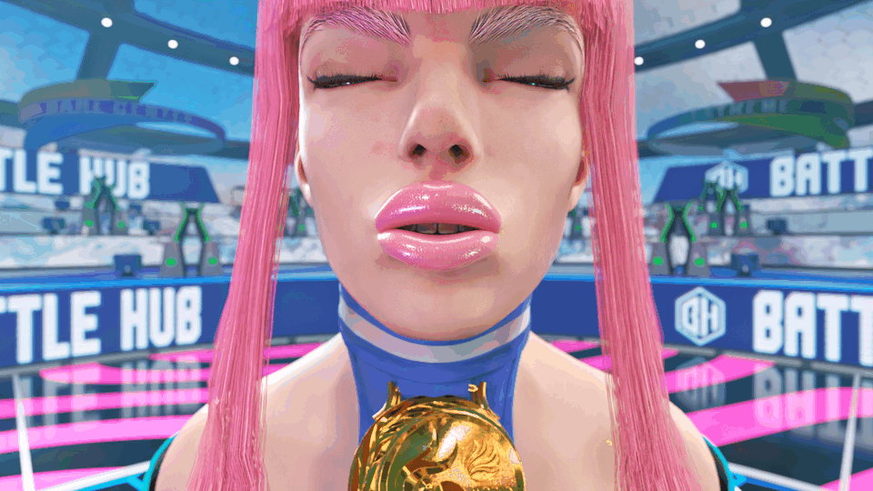 3d animated capcom female kissing manon_legrand sl0bb3r street_fighter street_fighter_6 tagme