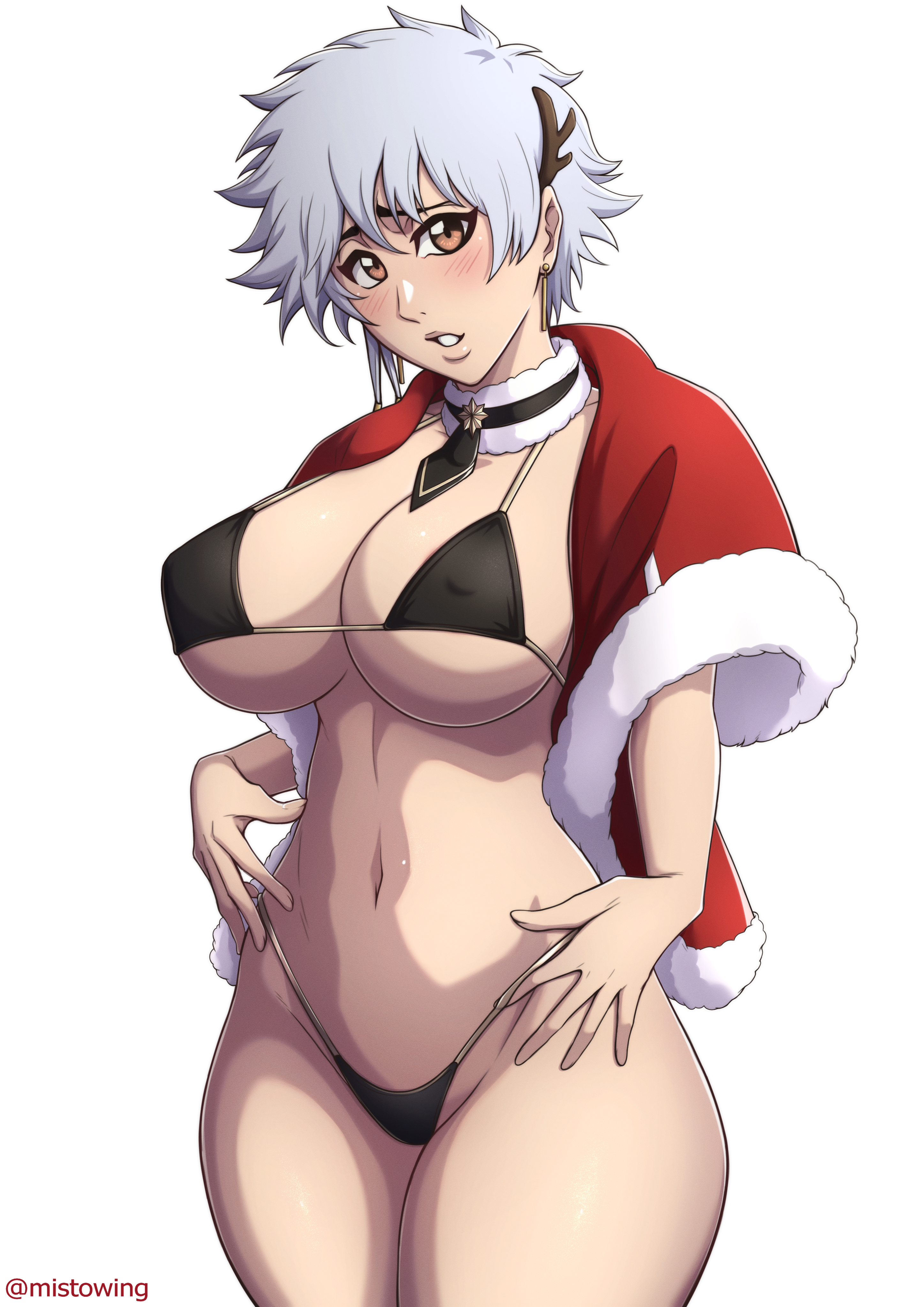 bleach, christmas, kotetsu isane, mistowing