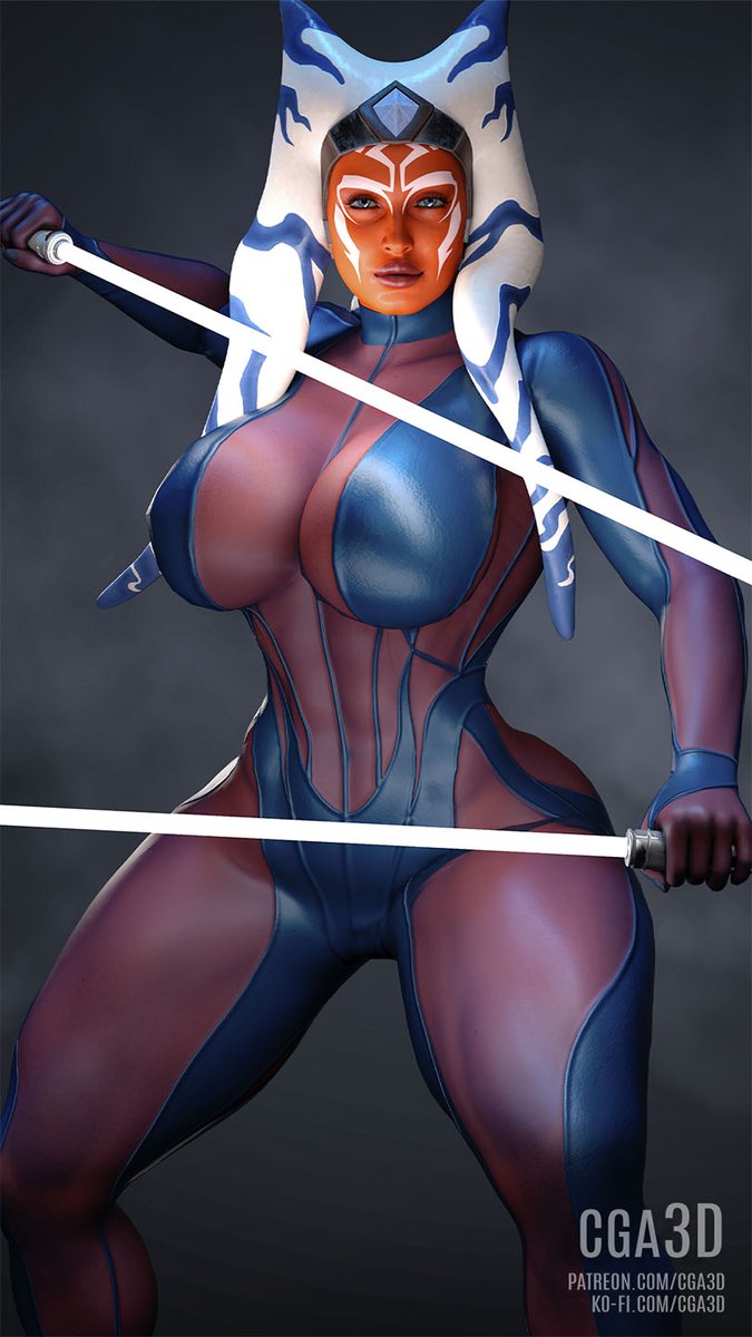 1girls, 3d, abs, ahsoka tano, alternate breast size, alternate costume, alternate hairstyle, ass, athletic, athletic female, big ass, big breasts, big butt, breasts, brown hair, butt focus, casual, cga3d, cleavage, clothing, curvaceous, curvy, curvy female, curvy figure, dark nipples, dark skin, erotichris, female, female focus, female only, fingernails, fit, fit female, front view, holding object, holding sword, holding weapon, huge ass, huge breasts, large ass, large breasts, large butt, legs, lekku, lightsaber, looking at viewer, melee weapon, muscular, muscular female, nonsexual, orange skin, panties, plump ass, round ass, round butt, sideboob, skimpy, solo, solo female, solo focus, standing, star wars, star wars rebels, sword, thick, thick thighs, thighs, thong, togruta, topless, topless female, underwear, voluptuous, voluptuous female, weapon, white lightsaber, wide hips
