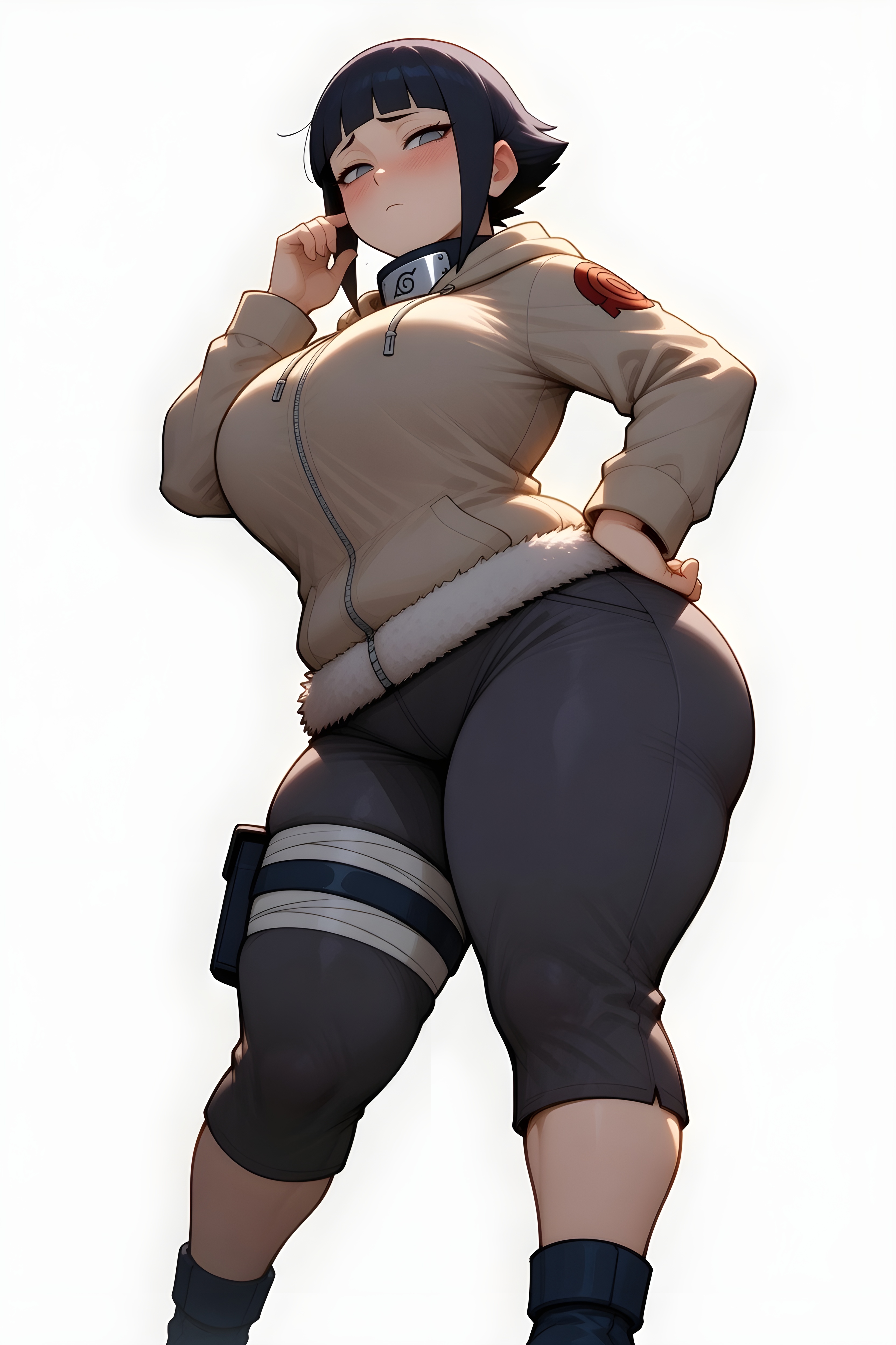 1girls, ai generated, big ass, big breasts, big butt, brasil louco, bubble ass, bubble butt, clothed, clothed female, curvaceous, curvy, curvy body, curvy female, curvy figure, female, female focus, female human, female only, full body, full clothed, fully clothed, huge breasts, hyuuga hinata, hyuuga hinata (genin), large ass, looking at viewer, milf, milf body, naruto, naruto (classic), naruto (series), naruto shippuden, seducing, seducing viewer, seductive, seductive look, seductive pose, seductive smile, sexy, sexy body, sexy pose, simple background, solo, solo female, solo focus, tagme, thick, thick ass, thick body, thick butt, thick legs, thick thighs, voluptuous, voluptuous body, voluptuous female, white background