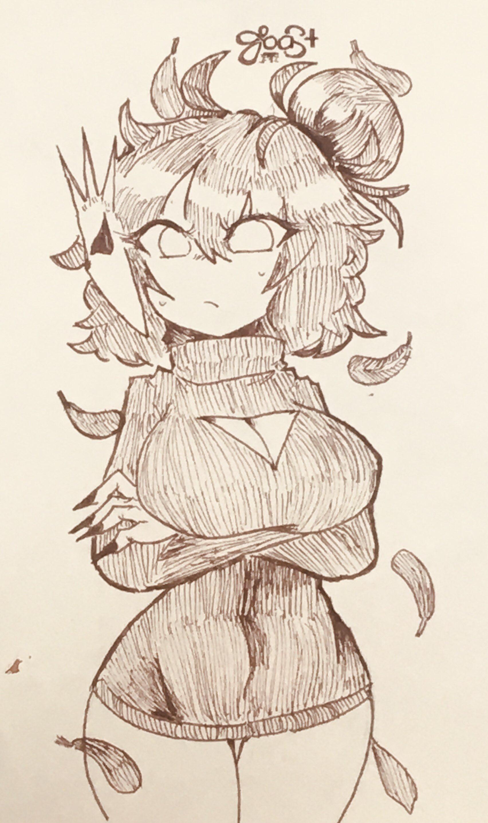 1girls, bottomless, breasts, cheezitost, cleavage, cleavage cutout, deep owl, deepwoken, feathers, female, female only, mask, roblox, roblox game, solo, sweater, tagme, thighs, traditional media (artwork)