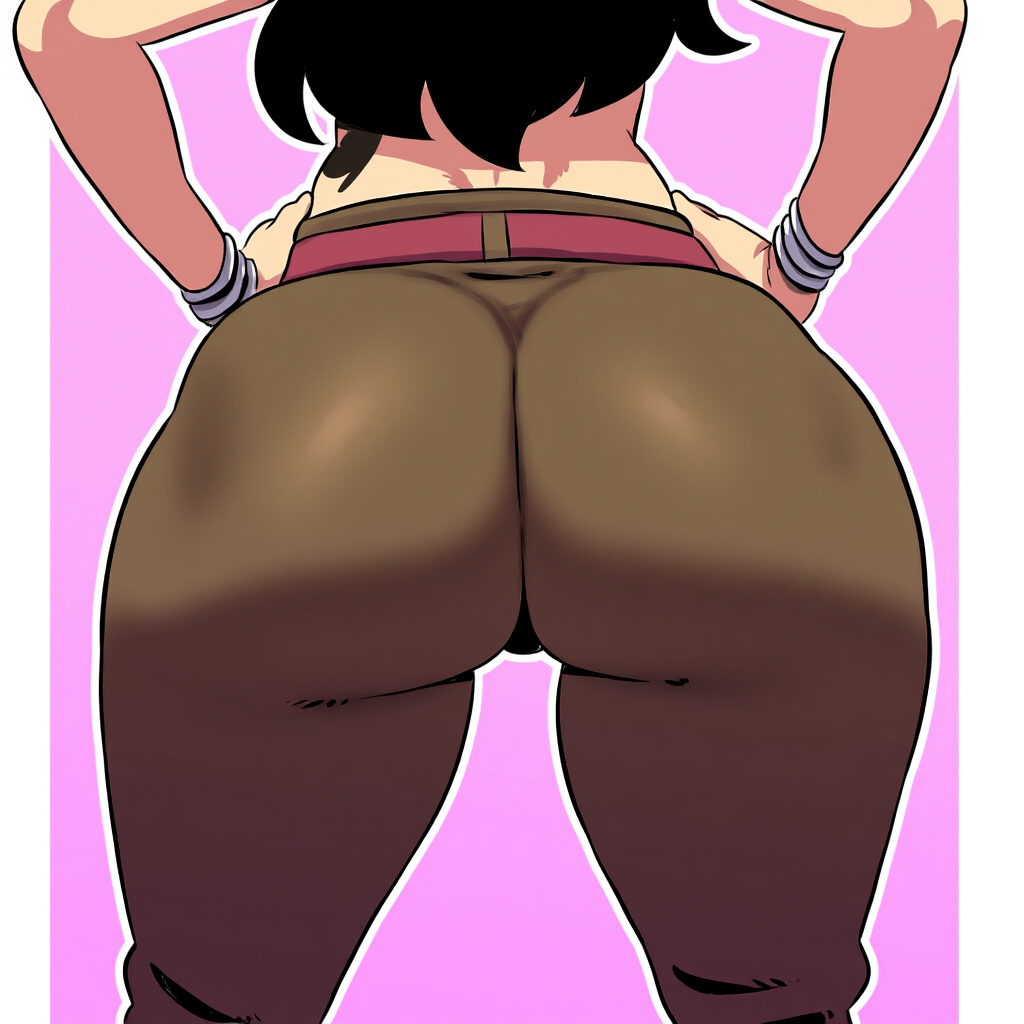 1girls ai_generated ass ass_focus big_ass cana_alberona fairy_tail female female_only huge_ass mullon novelai solo solo_female solo_focus that_ass_was_fat