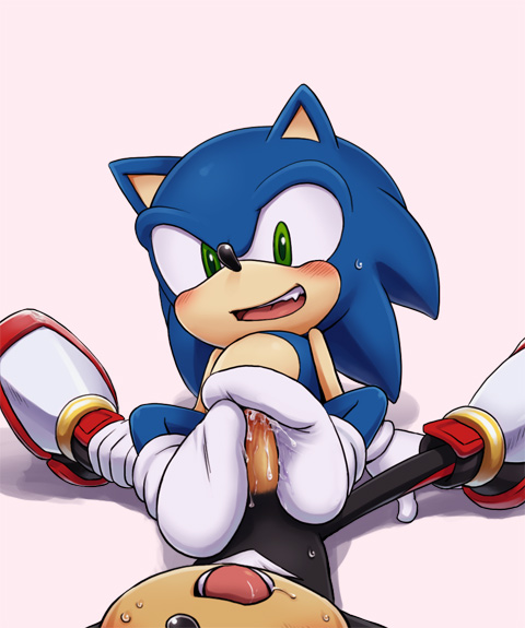 2boys blue_fur cum cum_on_socks erection exposed_torso feet footjob footwear furry furry_only gay handwear hedgehog humanoid karlo male mammal penis pink_background sega shadow_the_hedgehog sockjob socks sonic_(series) sonic_the_hedgehog sonic_the_hedgehog_(series) straight_hair yaoi