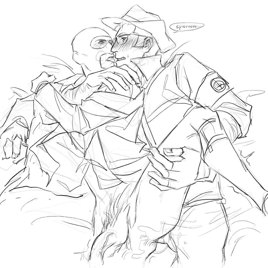 anal anal_sex anal_sex blush cum cum_in_ass cum_inside erasorethon from_behind gay gay_anal gay_domination gay_sex hairy homosexual homosexual_sex male/male male_only male_penetrated male_penetrating male_penetrating_male penis_in_ass sketch sniper sniper_(team_fortress_2) spy_(team_fortress_2) team_fortress_2 tf2 valve veiny veiny_penis yaoi