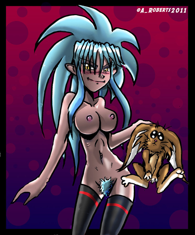 2011 aroberts breasts female humanoid long_hair ryo-ohki ryoko_hakubi tagme tenchi_muyo!