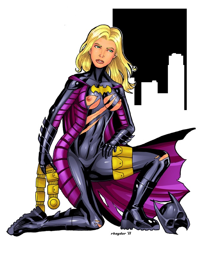 1girls batgirl batgirl_(stephanie_brown) batman_(series) dc dc_comics female rhaydar solo stephanie_brown tagme