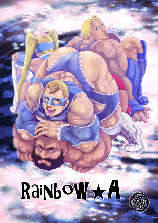 abel bara human male male_only multiple_males muscles rainbow_mika street_fighter tagme yaoi zangief