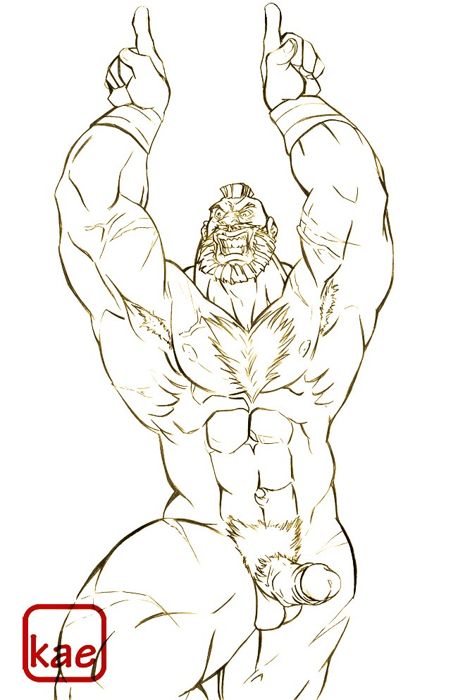 1boy bara human kaeworld male male_only muscles solo street_fighter tagme zangief