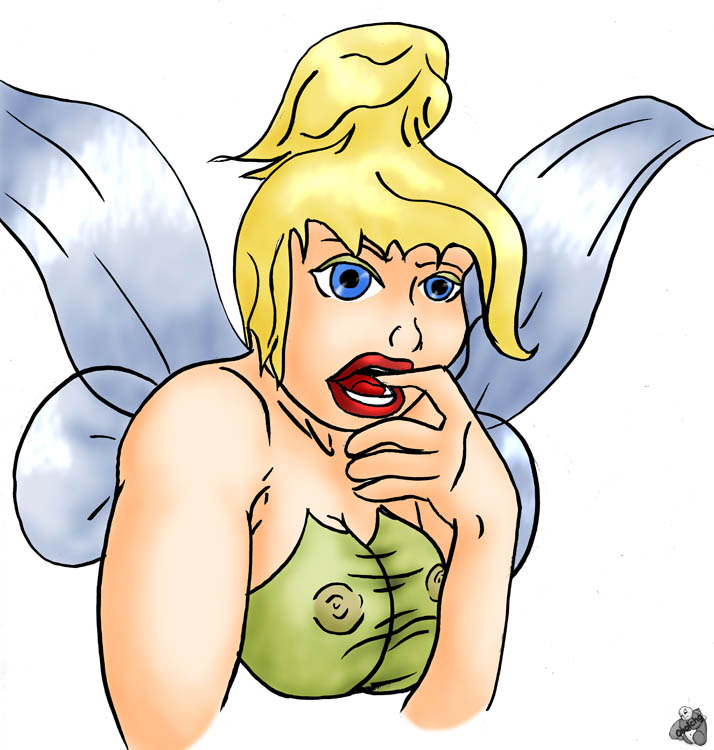 coolchg disney disney_fairies nipples peter_pan_(disney) tagme tinker_bell