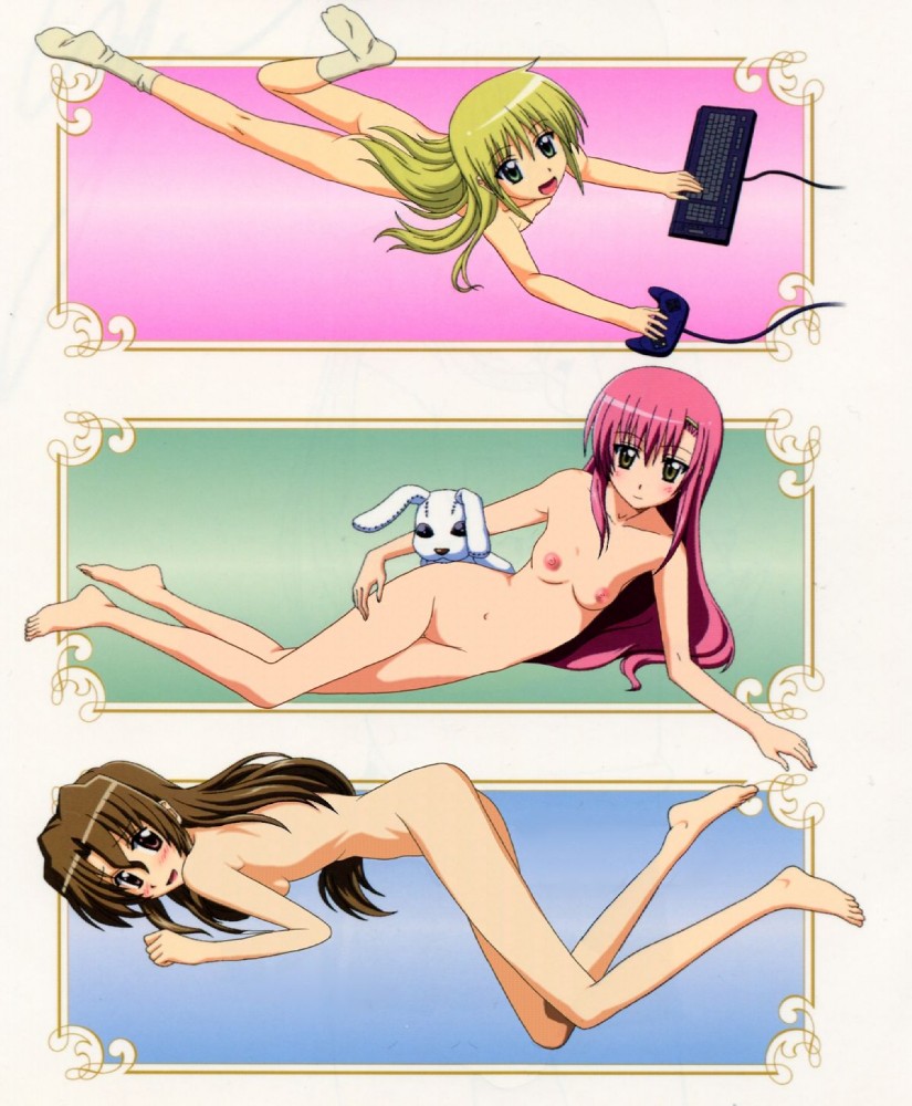 female hayate_no_gotoku! hinagiku_katsura maria_(hayate_no_gotoku!) nagi_sanzenin pink_hair