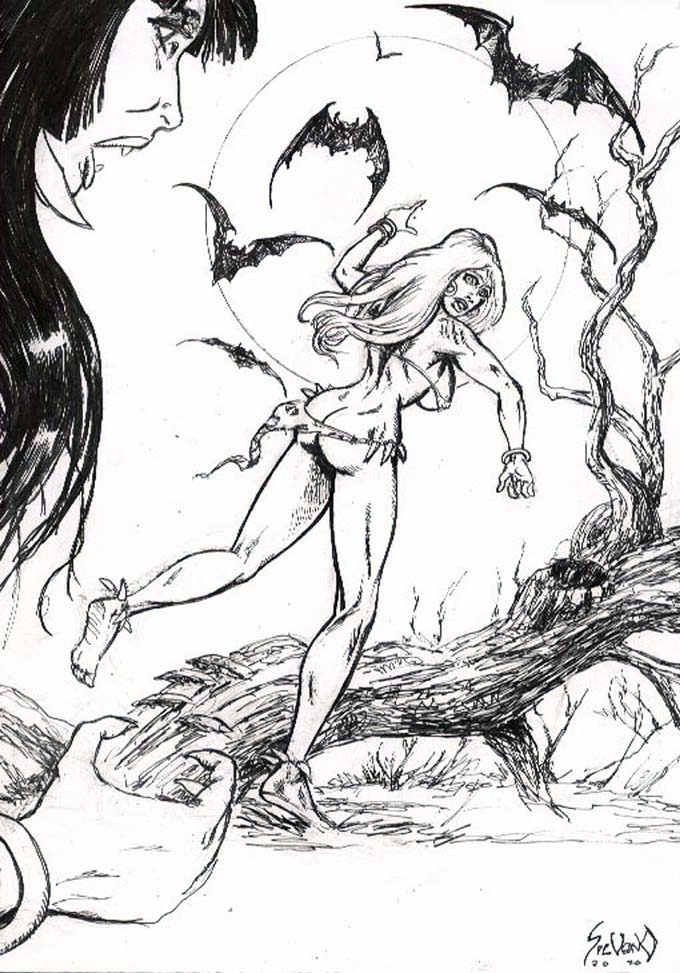 2010 crossover sheena sheena_queen_of_the_jungle silvano_calligari tagme vampirella