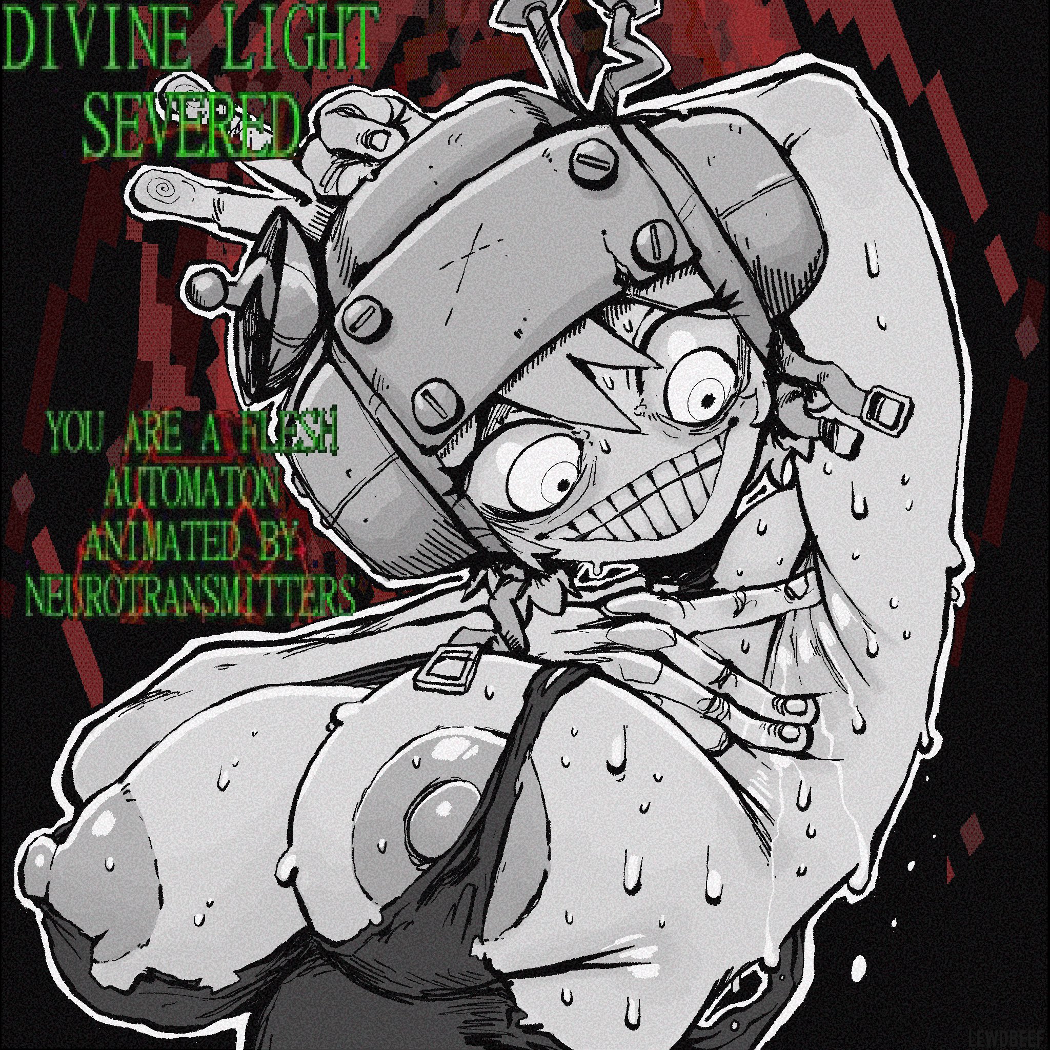 armpits, big areola, big boobs, big breasts, big eyes, big nipples, cleavage, crazy eyes, crazy smile, cruelty squad, cvenash vishneri, helmet, huge breasts, lewdbeef, nip slip, nipple slip, psychopomp (fading club), queen of venus (psychopomp), sweat, tanktop, venus (psychopomp), wardrobe malfunction