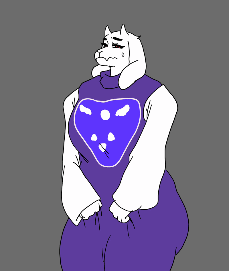 animated animated_gif anthro big_ass big_breasts big_thighs bra breast_drop breasts chubby female female_only huge_ass huge_breasts huge_thighs large_breasts lingerie massive_breasts pale_ssnake revealing_breasts robe showing_breasts thighs titty_drop toriel undertale_(series) undressing voluptuous white_fur