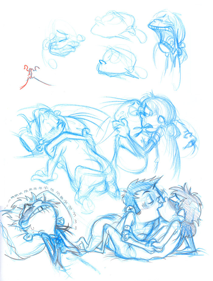ed_edd_n_eddy edd eddy_(ed_edd_n_eddy) kissing straight_hair tagme