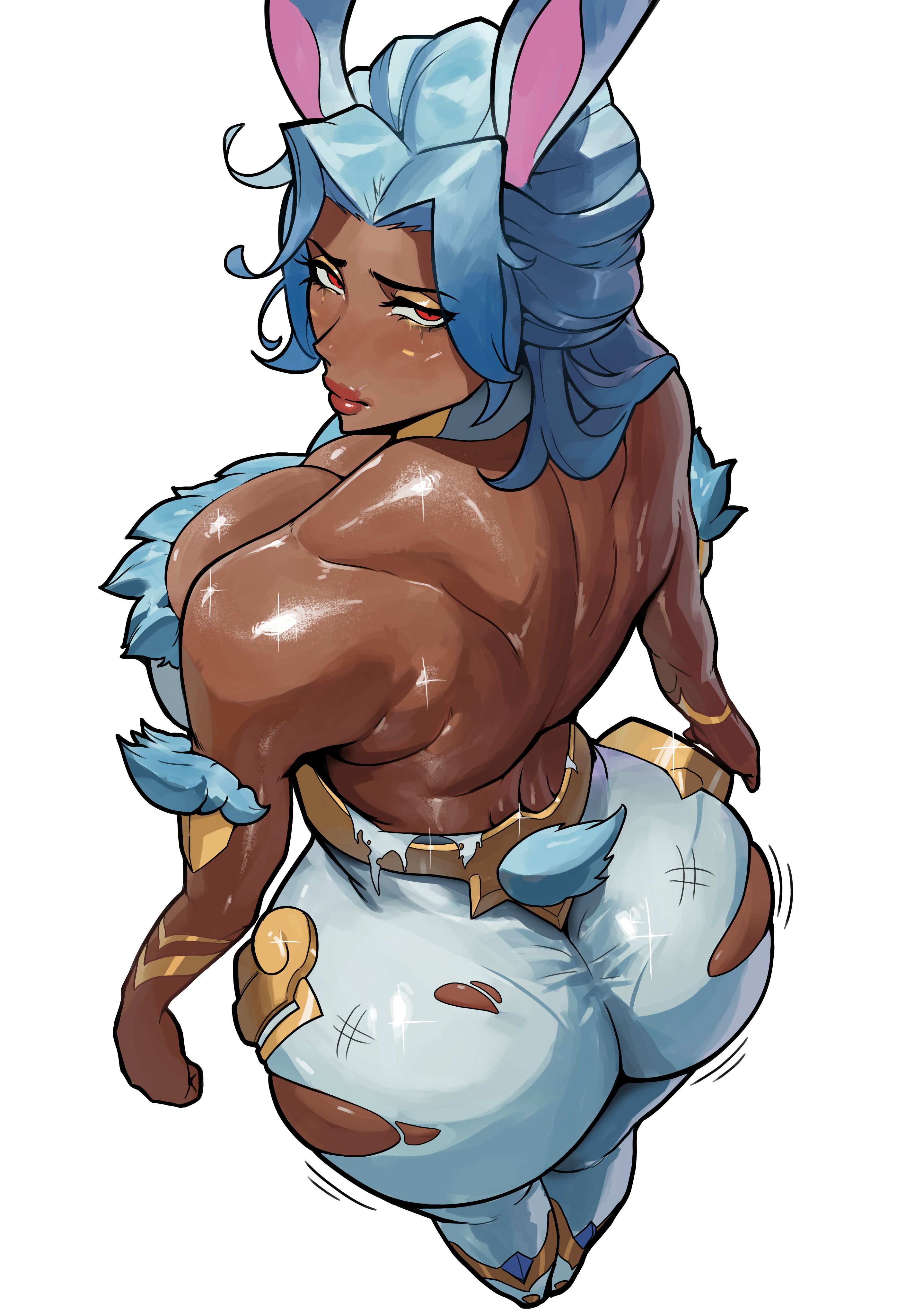 2026, beuto, blizzard entertainment, bunny business domina, bunnysuit, dark skin, dark-skinned female, domina, overwatch, overwatch 2
