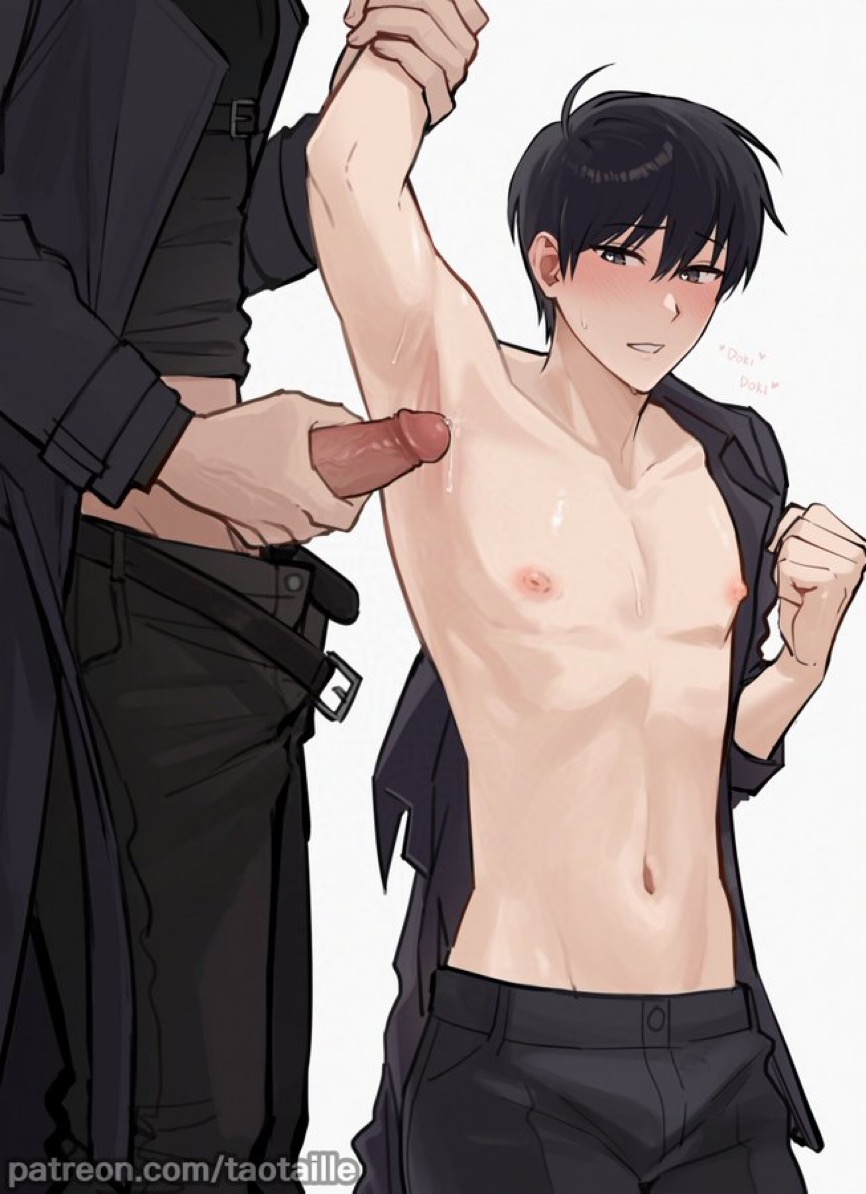 2boys, armpit, armpit fetish, armpit sex, armpits, arms up, big dick, big penis, gay, holding another's arm, holding arm, holding own penis, holding penis, kim dokja, male nipples, omniscient reader's viewpoint, precum, precum drip, shirtless, shirtless (male), taotaille, unbuckled belt, unbuckled pants, unbuttoned pants, yaoi, yoo joonghyuk