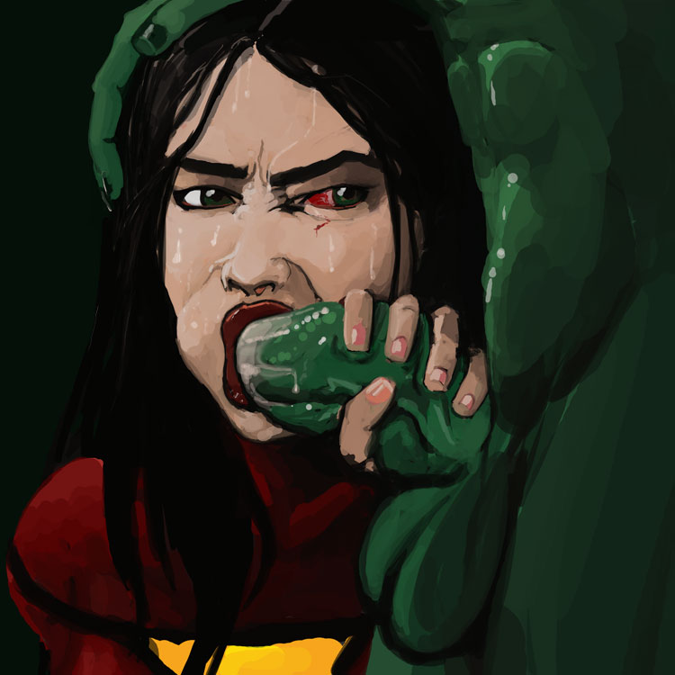 akarenti female hulk interspecies jessica_drew male/female marvel skrull spider-man_(series) spider-woman