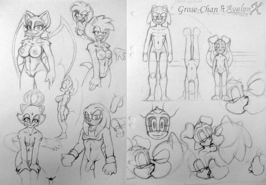 age_difference amy_rose aval0nx balls bat big_breasts blaze_the_cat breasts closed_eyes cream_the_rabbit echidna feline female flat_chest grose-chan hedgehog kissing knuckles_the_echidna lagomorph male navel nipples nude penis pussy rabbit rouge_the_bat sketch small_breasts smile sonic_(series) sonic_the_hedgehog tail video_games young