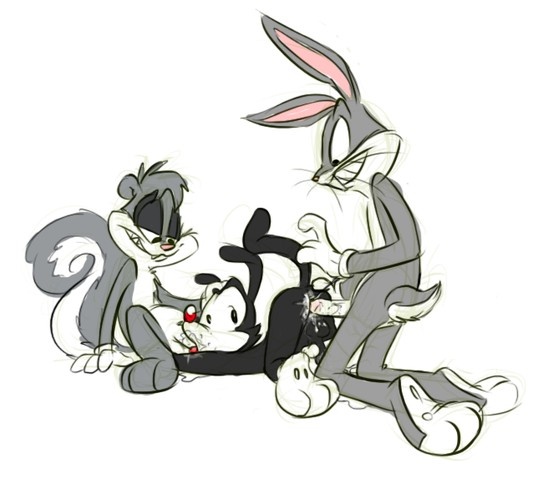 anal anal_sex animaniacs anthro ass balls bugs_bunny cum cum_in_ass cum_inside fellatio fur furry furry_only gay group ishoka lagomorph looney_tunes male male_only no_humans oral original_character penetration penis rabbit rodent spitroast squirrel threesome warner_brothers yakko_warner